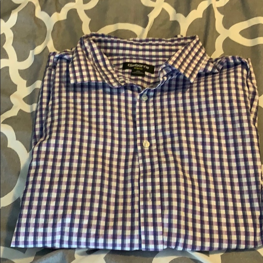 Claiborne Short Sleeve Button Down 2XL!